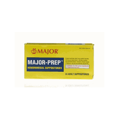 Hemmorrhoid Suppository, 24ct / Ea - Medline