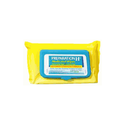 Hemorrhoid Relief Preparation H Medicated Wi