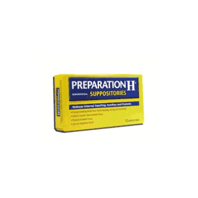 Hemorrhoid Relief Preparation H Suppository