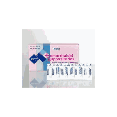 Hemorrhoid Relief Rectal Suppository 12 Per B