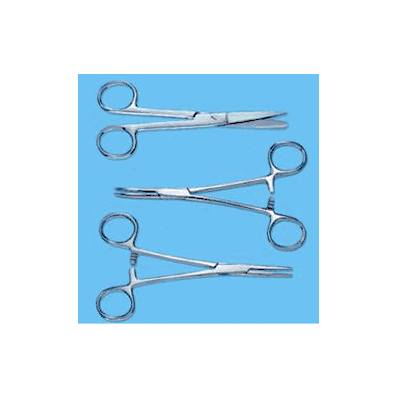 Hemostat, Kelly Crvd Str 5 1/2" (50/Cs) - -