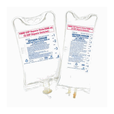 Heparin Sodium Solution, 2 u/mL