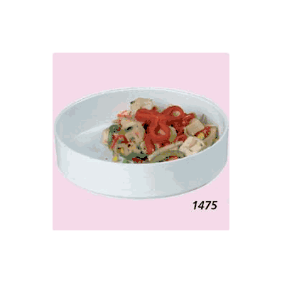 High Side Dish Light Gray Fleck - Dish, High