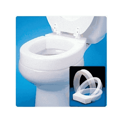 Hinged Elevated Toilet Seat By Patterson Medi