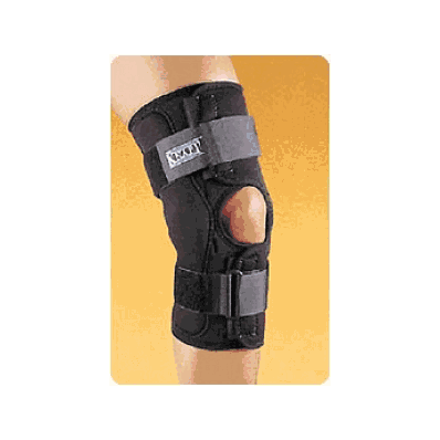 Hinged Knee Brace 16"Long Medium