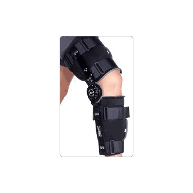 Hinged Knee Brace Basic Regular Hook And Loop