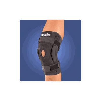 Hinged Knee Brace Mueller Regular Wraparound