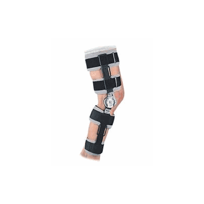Hinged Knee Immobilizer Irom Short Hook And