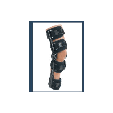Hinged Leg Brace Telescoping Trom Advance X-