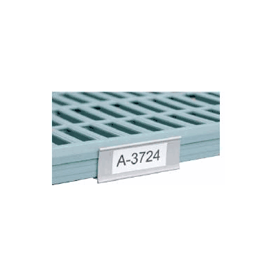 Holder, Lbl Metromax Gry 1x4 1/2" - - Interm