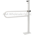 Floor-Mounted Folding Rail, 762mm (30") x 1-1/4" Diameter, 23" to 40" Adjustable Height, Attached to 44" High Post with 10" x 6" Floor Plate by Performance Health AA2026, 081437144, 565855 <br><br><font color="red"><b>BACK TO THE PRODUCT TABLE, <a href="https://www.aaawholesalecompany.com/patterson-medical-ambulatory-equipment-safety-and-grab-bars-rails.html">CLICK HERE</a></b></font>