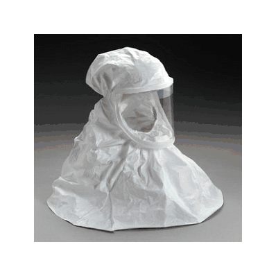 Hood, Polycoated, Tychem, Quality Control - M