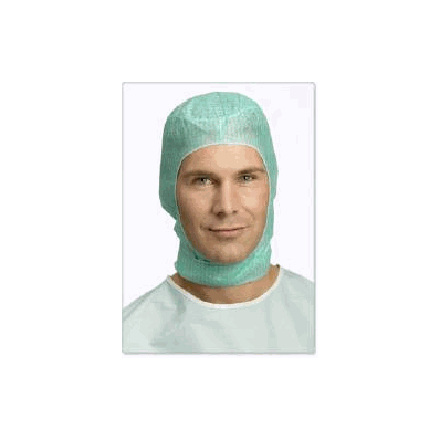 Hood, Surg Tuck Blu Osfm (100/Bx 5bx/Cs) - -