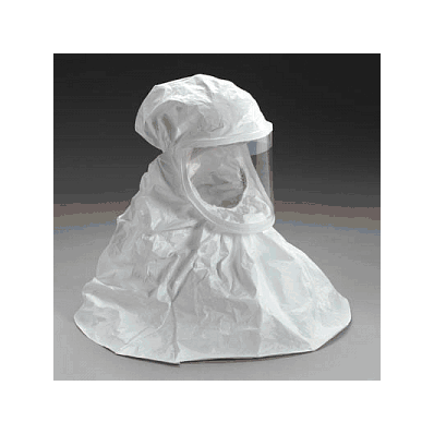 Hood Tychem Qc White Reg - Medline