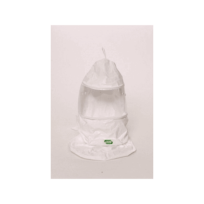 Hood, Tychem Sl With Inner & Outer Bib - Medl