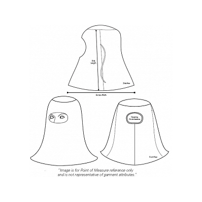 Hood, Tyvek Isoclean, W/Ties, White - Medline