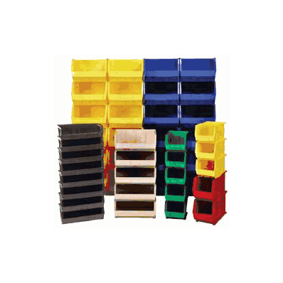 Hopper, Bin 11x8x7 Red (6/Cs) - - Alimed