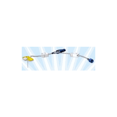 Huber Infusion Set, 20 ga x 1", Luer Lock