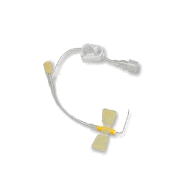 Huber Infusion Set 20 Gauge 1.5 Inch 7 Inch T