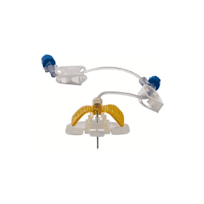 Huber Infusion Set, 22 ga x 1.5" Winged