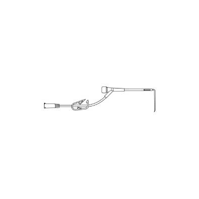 Huber Infusion Set 22 Gauge 1.5 Inch 6 Inch T