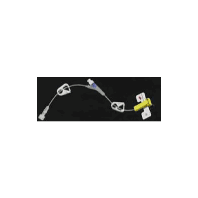 Huber Infusion Set, 22 Gauge x 0.1", 0.4 mL Priming Volume