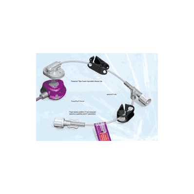 Huber Infusion Set with 19 Gauge by 1" Needle