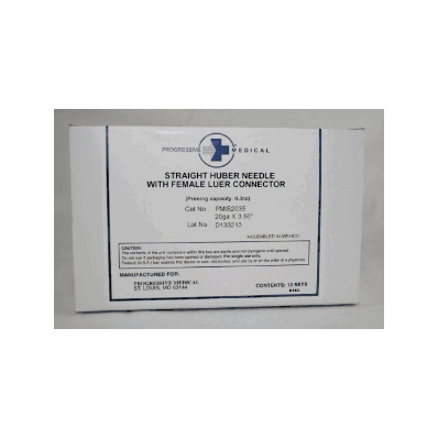Huber Needle Straight, 20 Gauge x 3-1/2