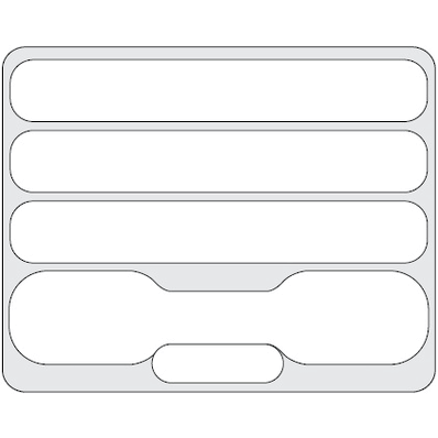 HubGuard, HG10, 1  3-3/8" x 3/4", 3"  3-3/8" x 1/2" Catheter Secure, All Sites