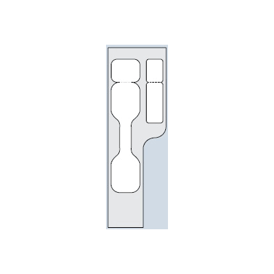HubGuard, HGL6, 1  2-7/8" x 5/8", 1  7/8" x 3/8" Catheter Secure, All Sites