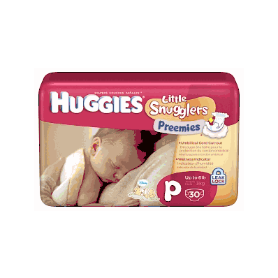 Huggies Preemie Diaper, Up to 6 Lbs