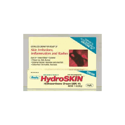 Hydrocortisone Hydroskin 1 Oz. 0.01 Cream -