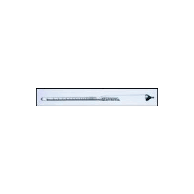 Hydrometer, Tralle/Proof Alchl 250ml 0-100 -