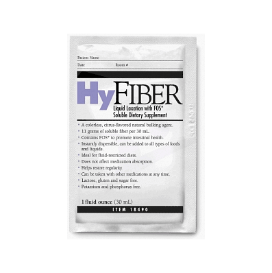 HyFiber Oral Supplement / Tube Feeding, 1 oz