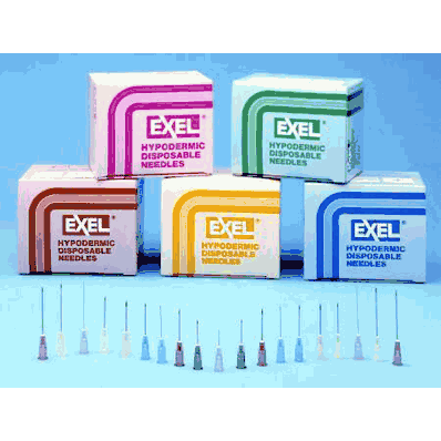 Hypodermic Needle, 25 gauge x 1-1/2" without Safety