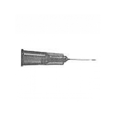 Hypodermic Needle, 27 ga x 1-1/4" Specialty Use Standard Luer Connection, Color: Gray