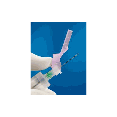 Hypodermic Needle, 27 gauge 1/2" regular bevel, SAFETY Eclipse