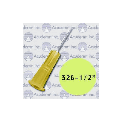 Hypodermic Needle Acu-Needle Without Safety