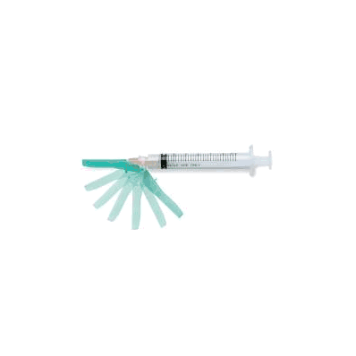 Hypodermic Syringe With Safety Needle Medi-pa