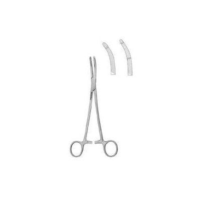 Hysterectomy Forceps Heaney Straight 8-1/4 In