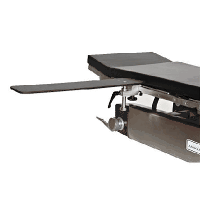 I.V. Armboard, 6" X 26", rail mounting system