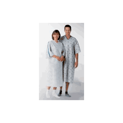 I.V. Gown 100% Polyester Galaxy Print - Gown,