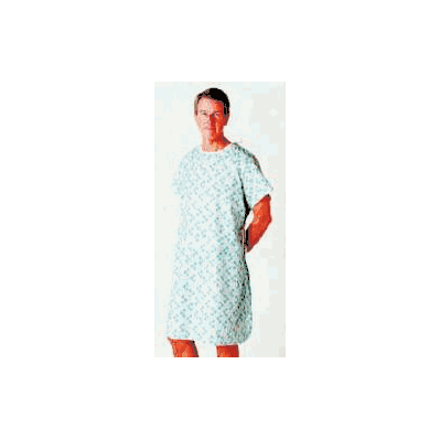 I.V. Gown One Size Fits Most Cotton / Polyest