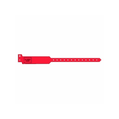 ID Band, Sentry, Red, Allergy Alert - Medlin