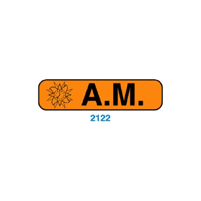Identification Label Barkley A.M Orange 3/8