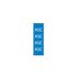 Identification Sheet Tape, Color BLUE / ASC, white 1/4" - 1/SH - Key Surgical T-601-02<br><br><font color="red"><b>BACK TO THE PRODUCT TABLE, <a href="https://www.aaawholesalecompany.com/key-surgical-instruments-instrument-identification-asc-identification-sheet-tape.html">CLICK HERE</a></b></font>