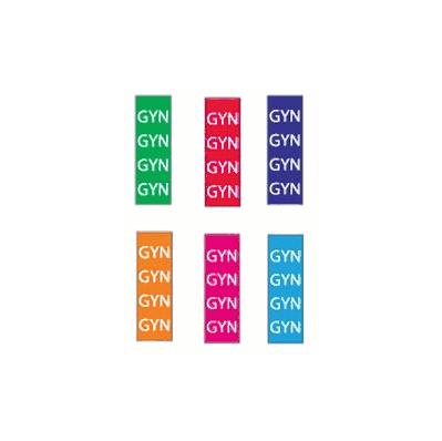 Identification Sheet Tape, With different col