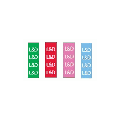 Identification Sheet Tape, With different col