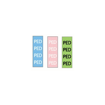 Identification Sheet Tape, With different col
