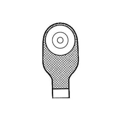 Ileostomy/Colostomy Pouch Ultralite One-piec